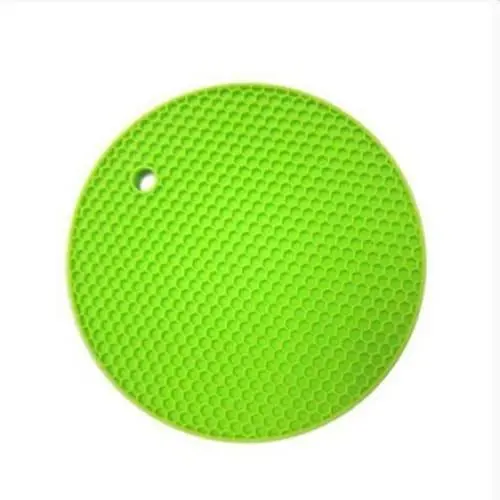 Round Silicone Coaster Non-slip Mat Heat Resistant - Image 11