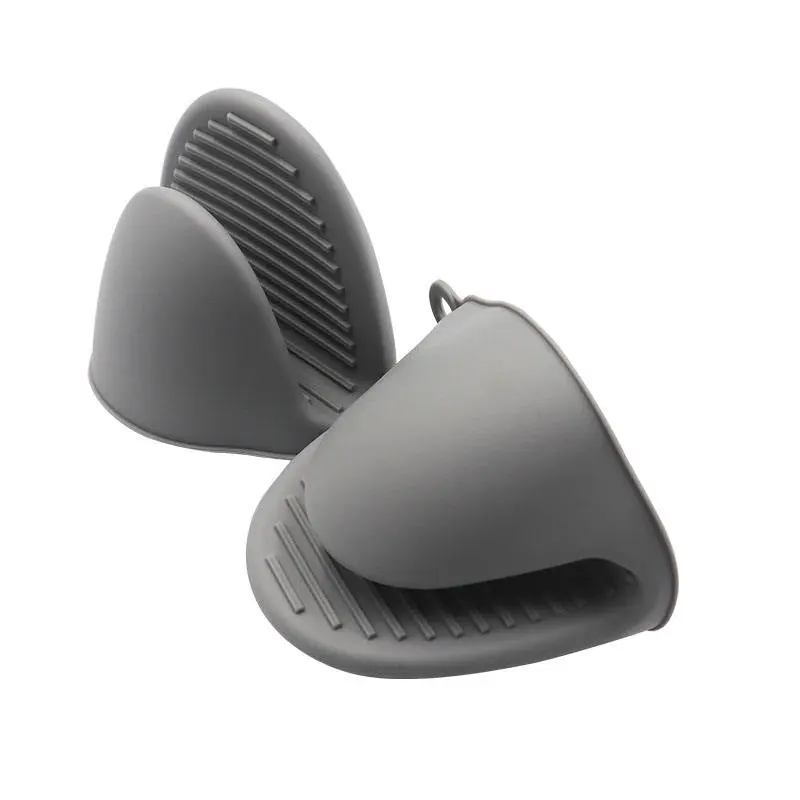 2 Pieces silicone heat resistant cooking pinch mitts, mini oven mitts - Image 13