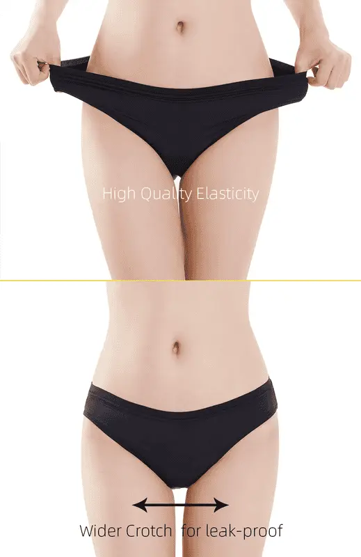 Bikini Style Leak Proof Incontinence and Period Underwear for Women - Image 11