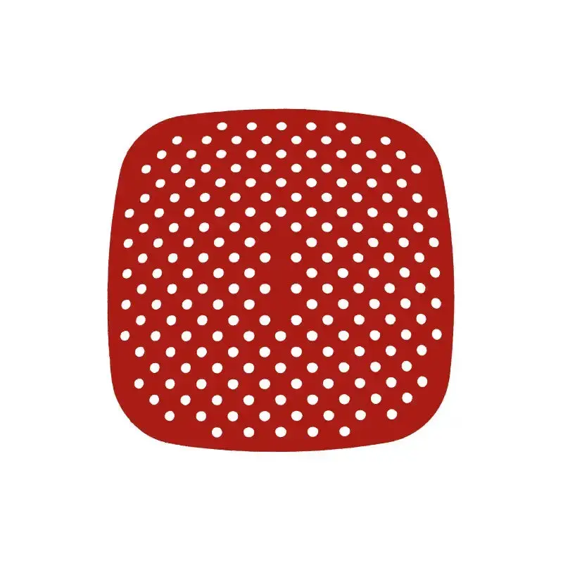 Reusable Air Fryer Mat High Temperature Resistance Silicone Pads For Air Fryers Non Stick Silicone Baking Mat For Air Fryer - Image 4