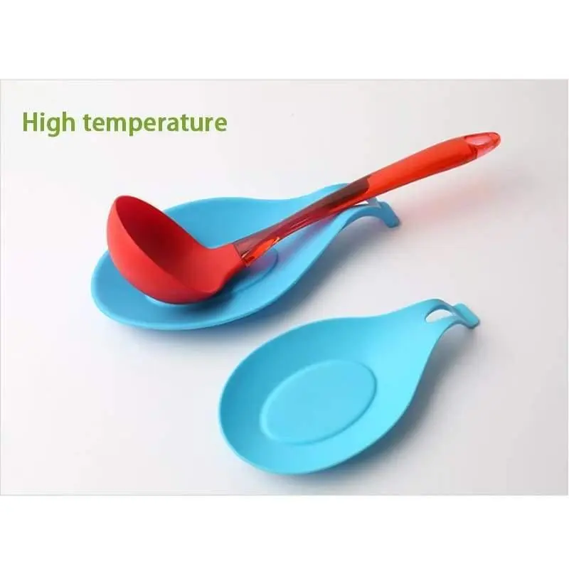 Durable Food-grade Silicone Kitchen Spoon Rest - Image 3