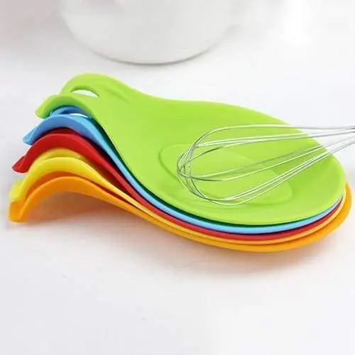 Durable Food-grade Silicone Kitchen Spoon Rest - Image 4