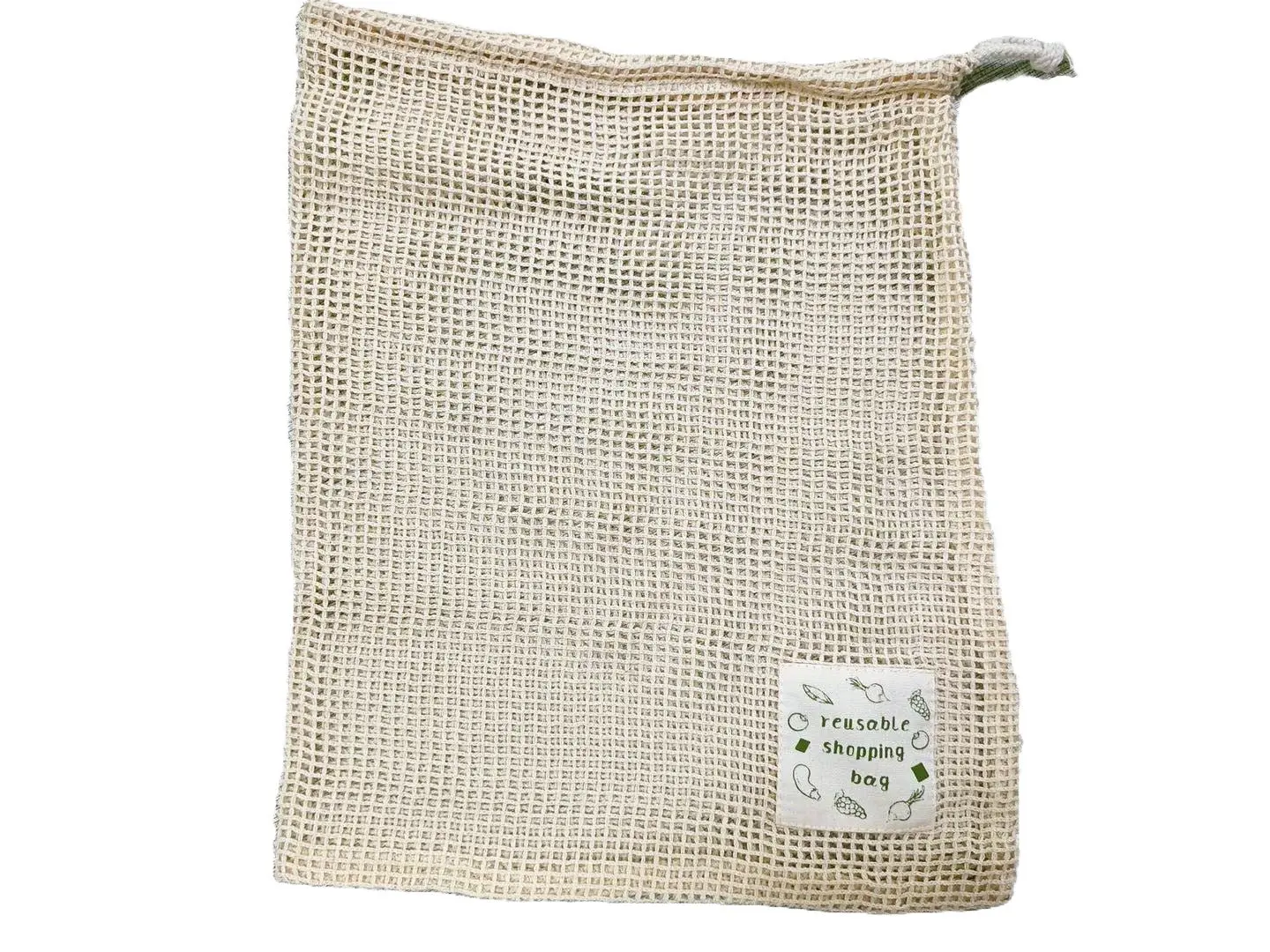 Eco-Friendly Reusable Organic Cotton Produce Bags – Washable and Durable for Grocery Shopping - Image 10
