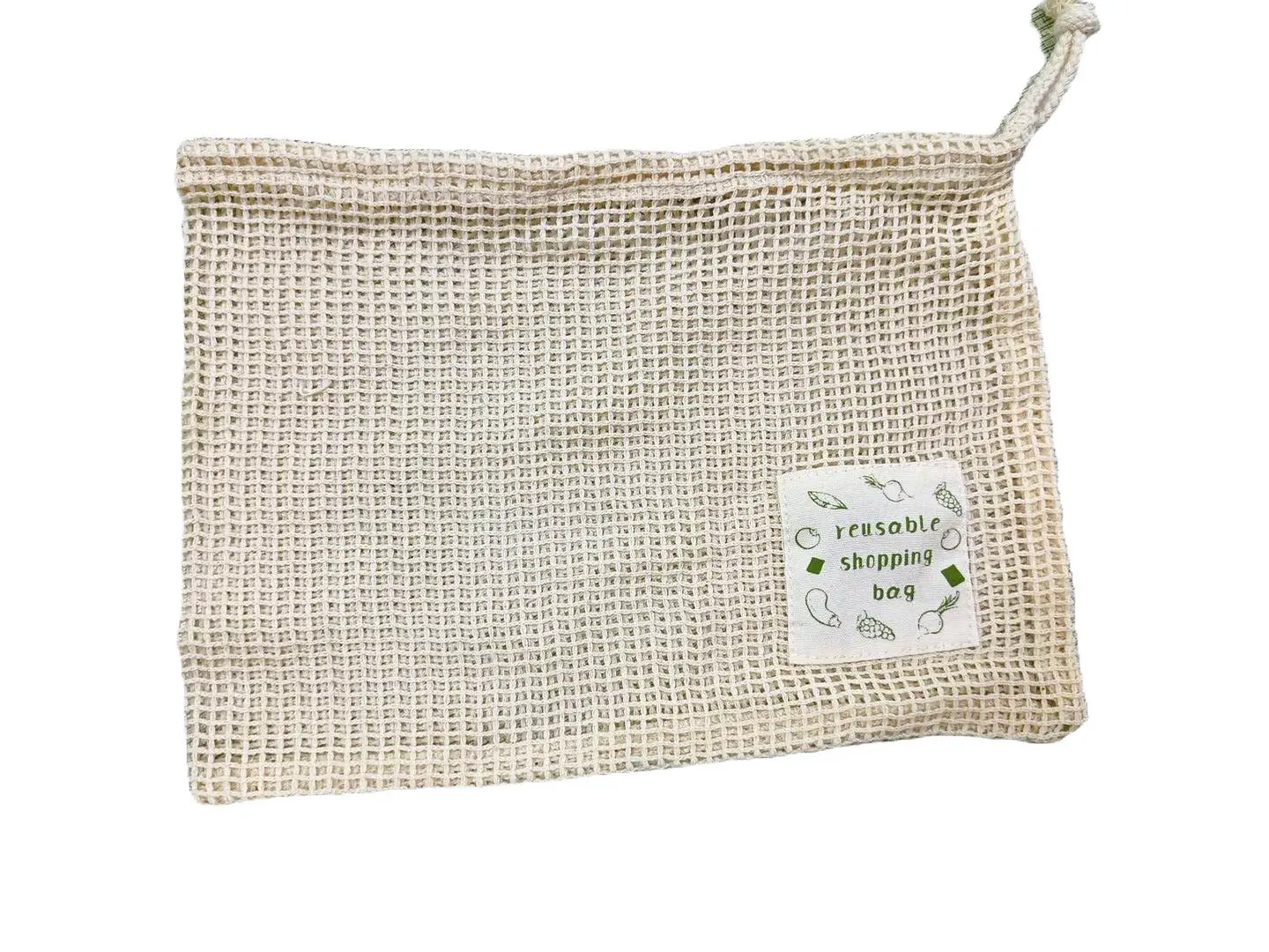 Eco-Friendly Reusable Organic Cotton Produce Bags – Washable and Durable for Grocery Shopping - Image 9
