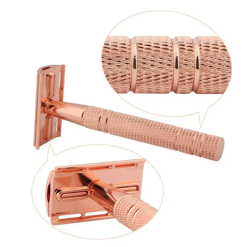Premium Stainless Steel Double Edge Safety Razor - Image 3