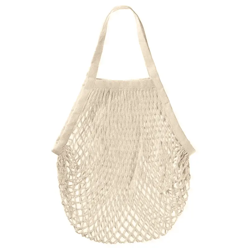 Eco-Friendly Recycled Cotton Reusable Shopping String Tote Bag - Image 12