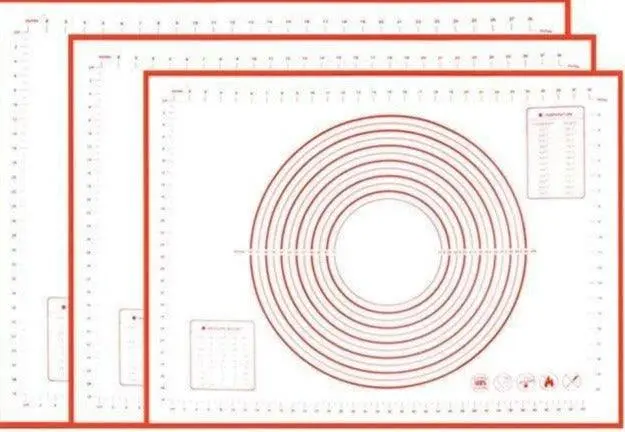 Silicone Baking Mat - Non-Stick Non-Skid Pastry Mat with Measurements - Image 6