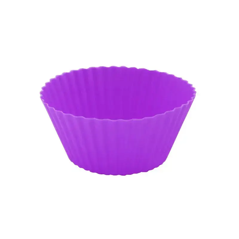 4 Pieces Silicone cupcake moulds - Non-stick and BPA Free - Image 8