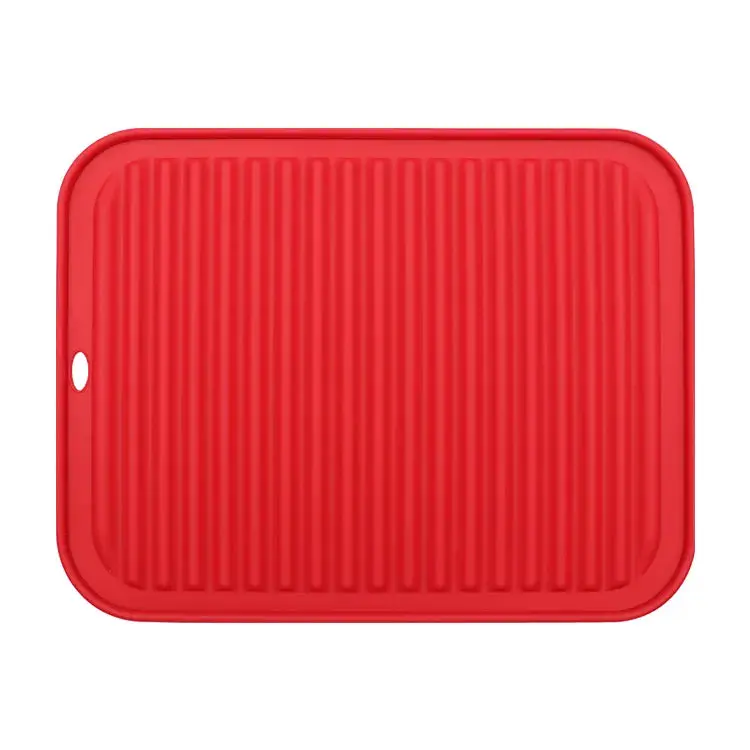 Soft silicone sustainable table mat anti slip heat resistant kitchen pad dish coaster foldable - Image 5