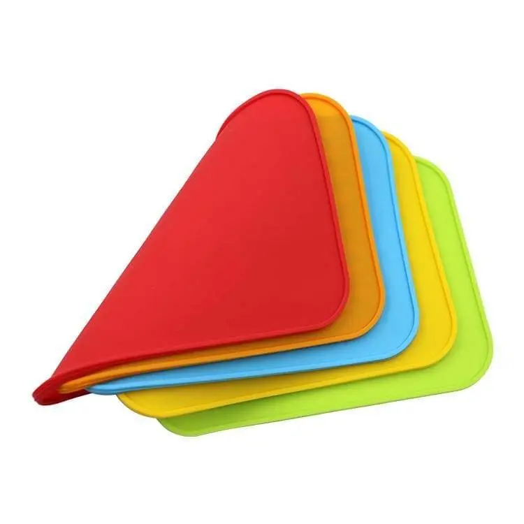 Soft silicone table mat anti slip heat resistant kitchen pad dish coaster - Image 6