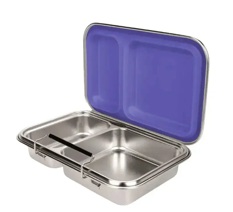 Stylish & Sustainable: The Ultimate Stainless Steel Bento Box Lunch Box - 2 Compartments - Image 8